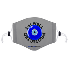 Load image into Gallery viewer, I'm Well Protected Face Mask with Two Filters Element for Adults