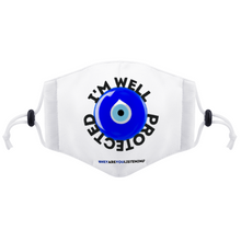 Load image into Gallery viewer, I'm Well Protected Face Mask with Two Filters Element for Adults
