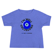 Load image into Gallery viewer, I'm Well Protected Baby Short Sleeve Tee