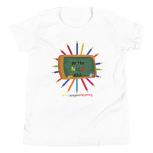 Load image into Gallery viewer, Be The Nice Kid Youth Short Sleeve T-Shirt
