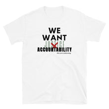Load image into Gallery viewer, Accountability Short-Sleeve Adult Unisex T-Shirt