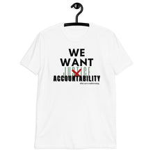 Load image into Gallery viewer, Accountability Short-Sleeve Adult Unisex T-Shirt