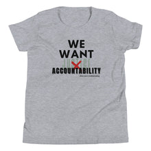 Load image into Gallery viewer, Accountability Youth Short Sleeve T-Shirt
