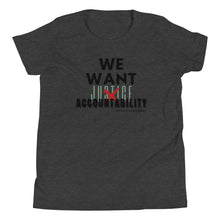 Load image into Gallery viewer, Accountability Youth Short Sleeve T-Shirt