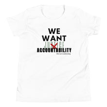 Load image into Gallery viewer, Accountability Youth Short Sleeve T-Shirt