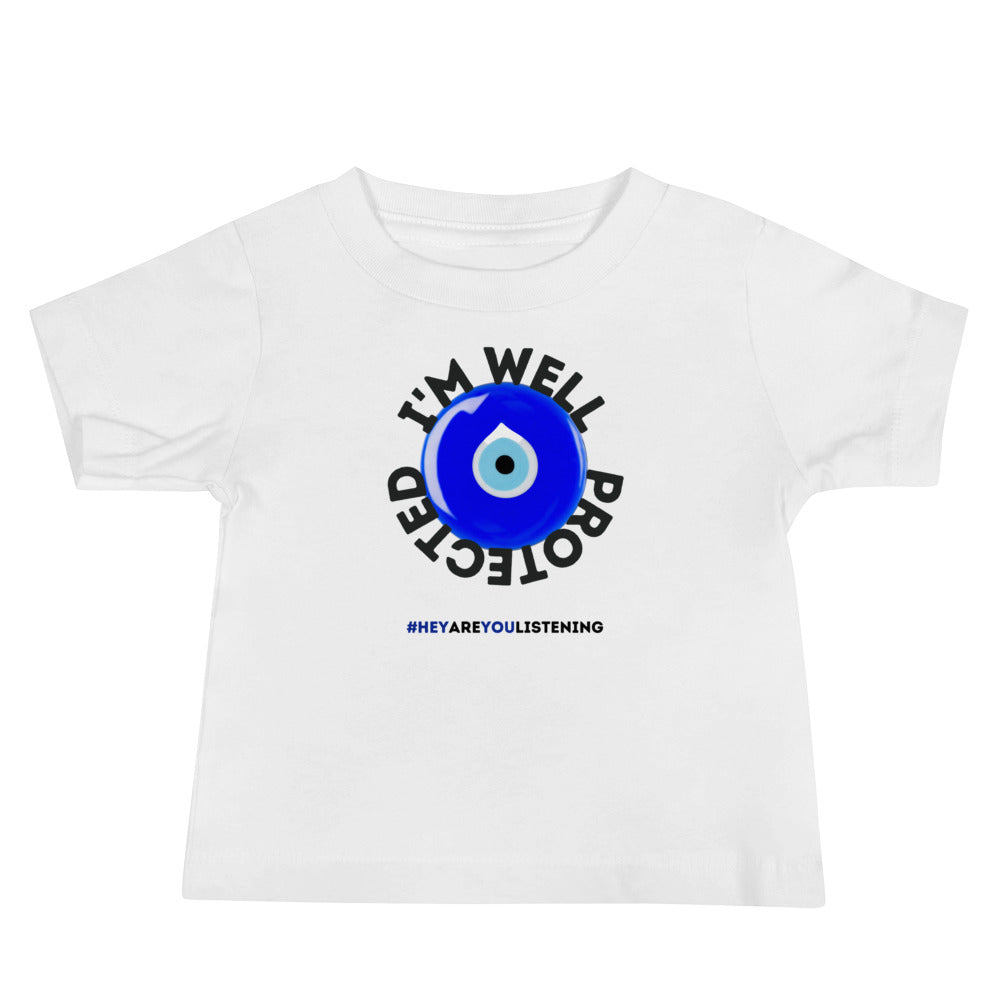I'm Well Protected Baby Short Sleeve Tee