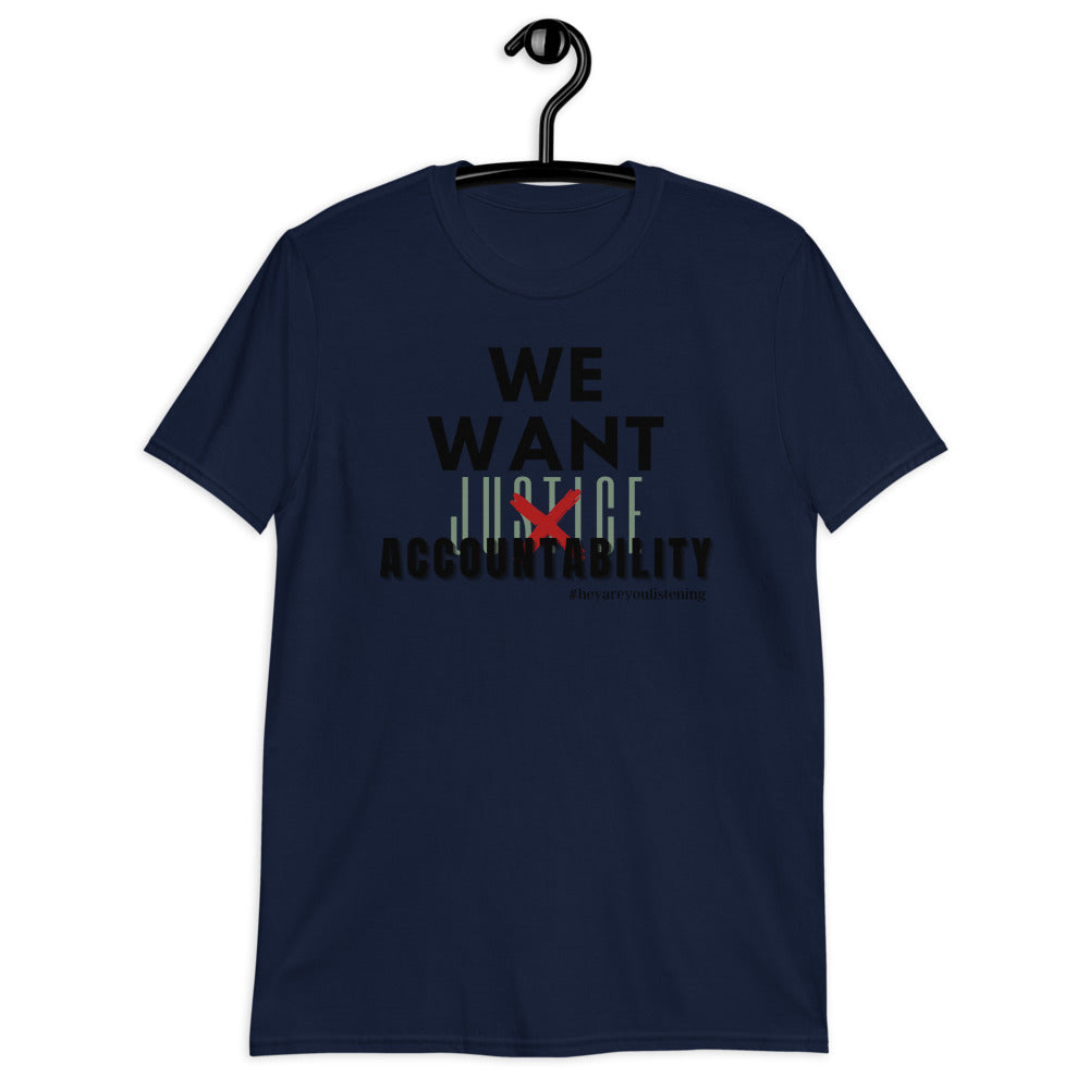 Accountability Short-Sleeve Adult Unisex T-Shirt